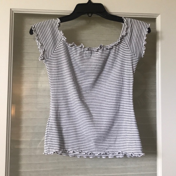 Hollister Striped Shirt Size Large - Picture 2 of 3